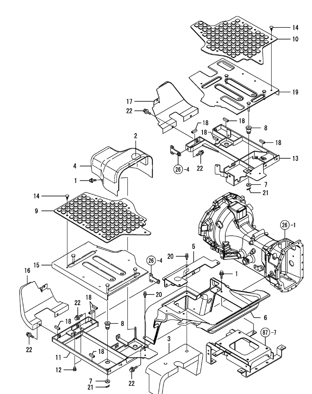 Step Diagram and Parts List for SX3100 54ALB4S727-54ALB4SW727-54ALB4SX727-54ALB4SY727-54ALB4SZ727-54AMB4S727-54AMB4SW727-54AMB4SX727-54AMB4SY727-54AMB4SZ727 Cub Cadet Lawn Tractor